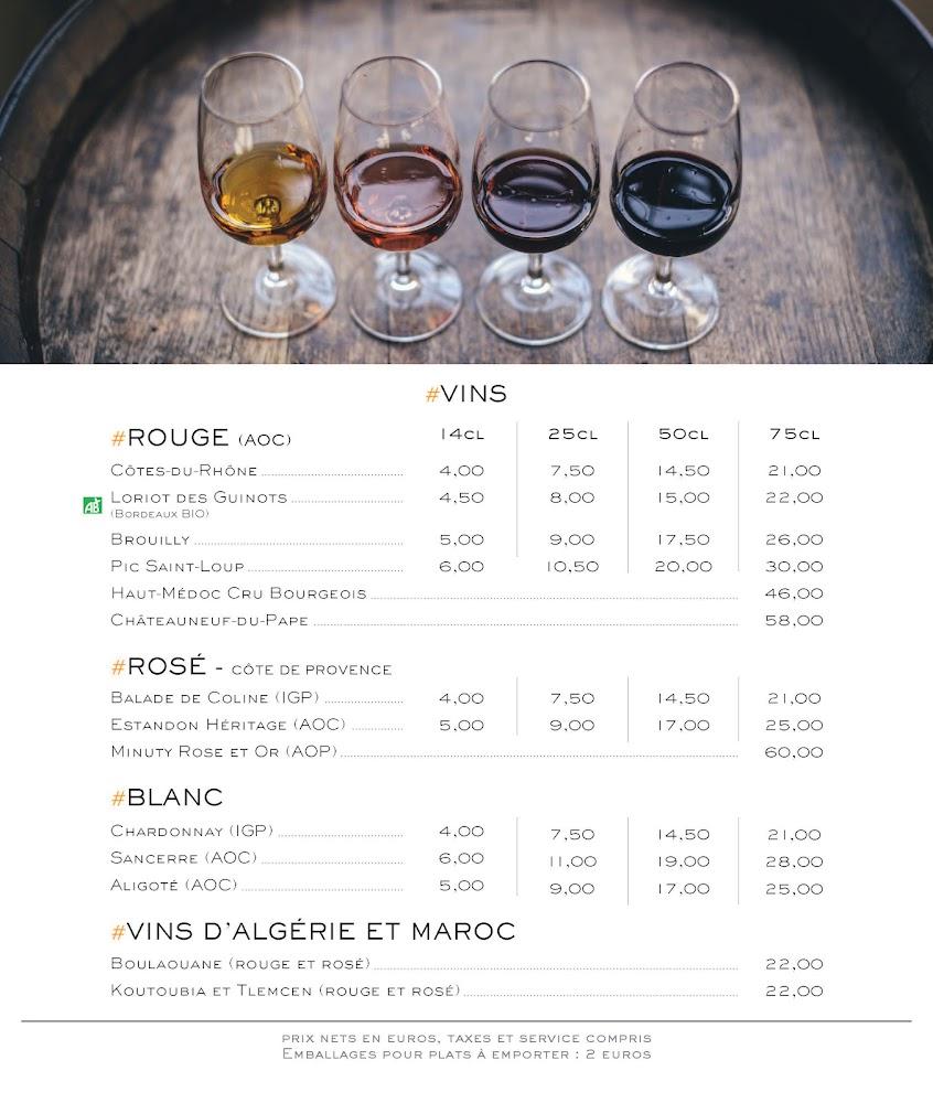 Le Refuge Charenton le Pont - Menu Image 3